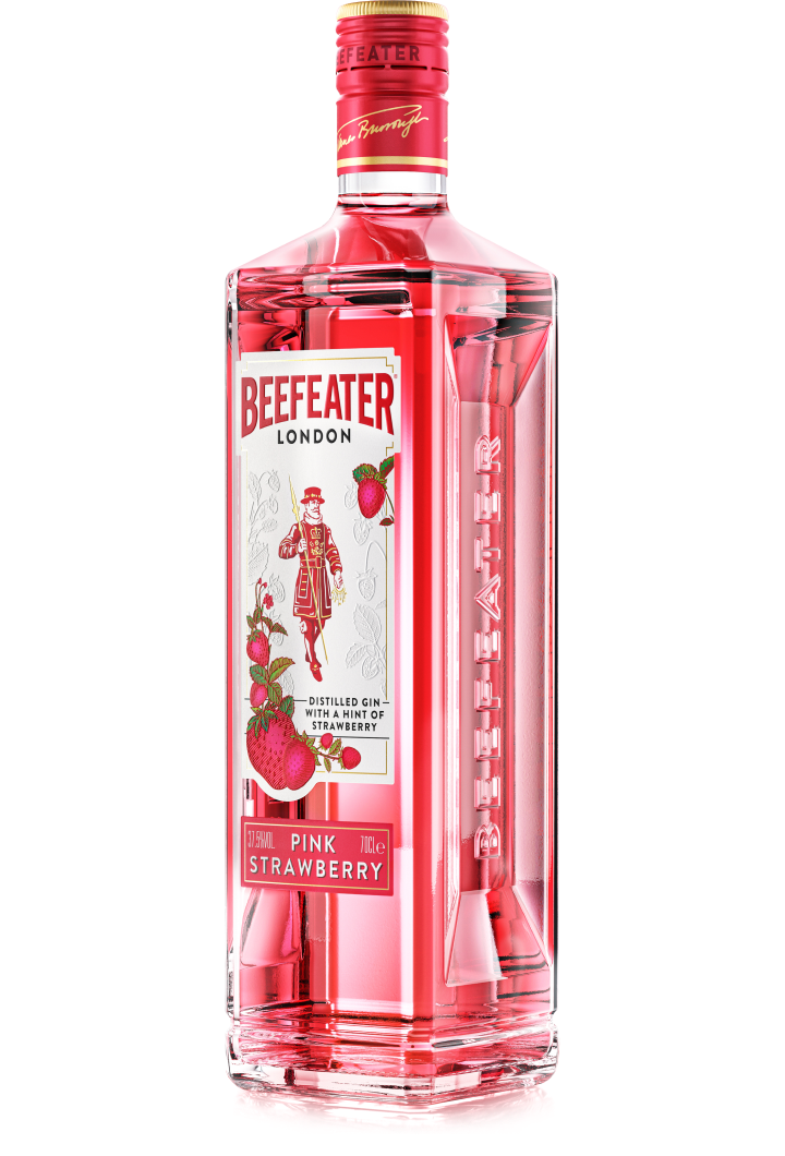 Beefeater Pink Strawberry Gin Side