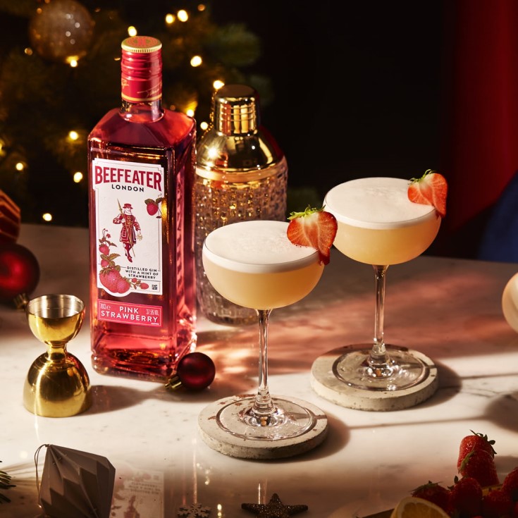 Pink Lady cocktail recipe - Beefeater Pink Gin