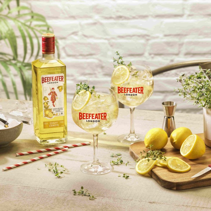 Lemon Gin & Tonic cocktail recipe - Beefeater Gin