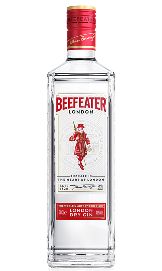 Beefeater Dry Gin Bottle Front View