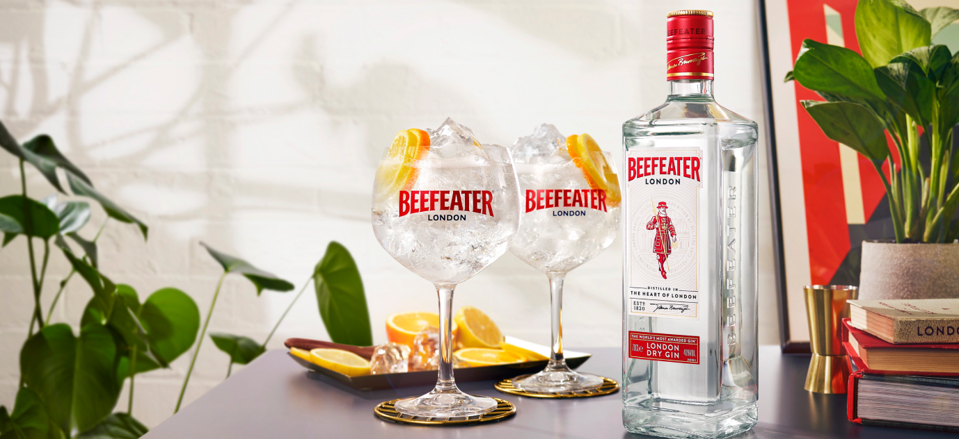 beefeater gin & tonic cocktails