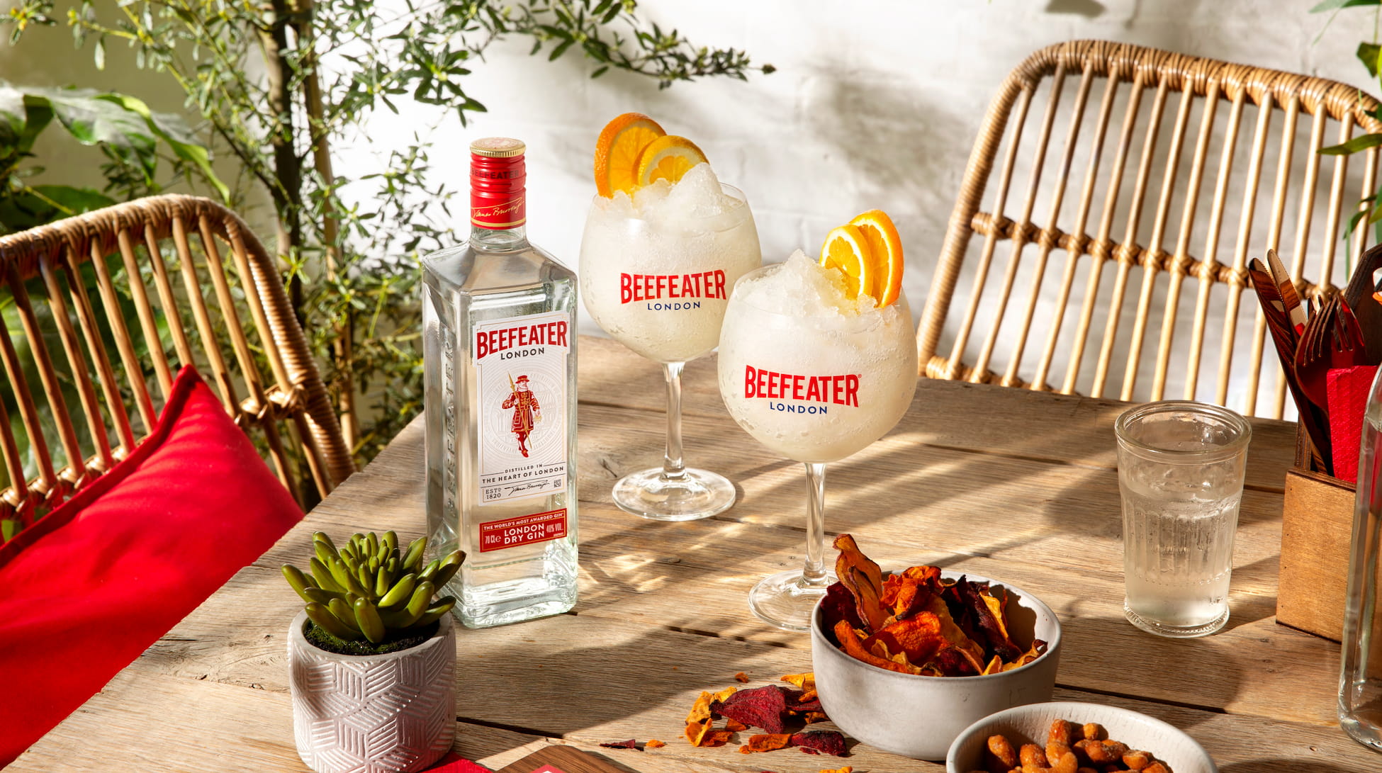 Frozen Gin & Tonic Ginita Cocktail Recipe Beefeater Gin