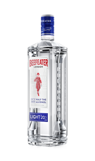 beefeater light packshot right angled 70cl aspect ratio 320 540