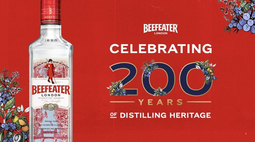beefeater 200 years