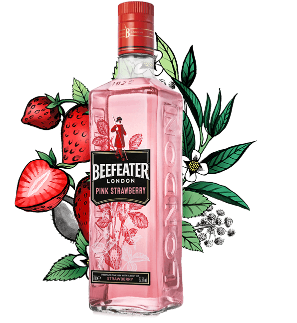 beefeater pink strawberry bottle